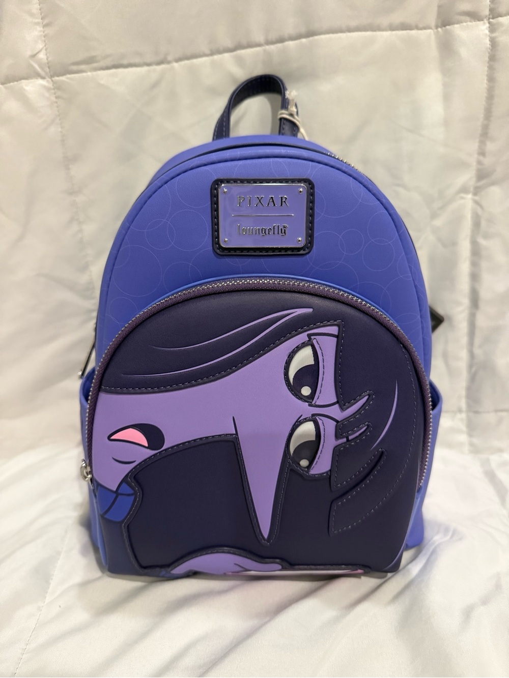 Loungefly Pixar Sadness Purple Mini Backpack